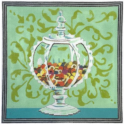 Candy Jar Painted Canvas Colors of Praise  - 1