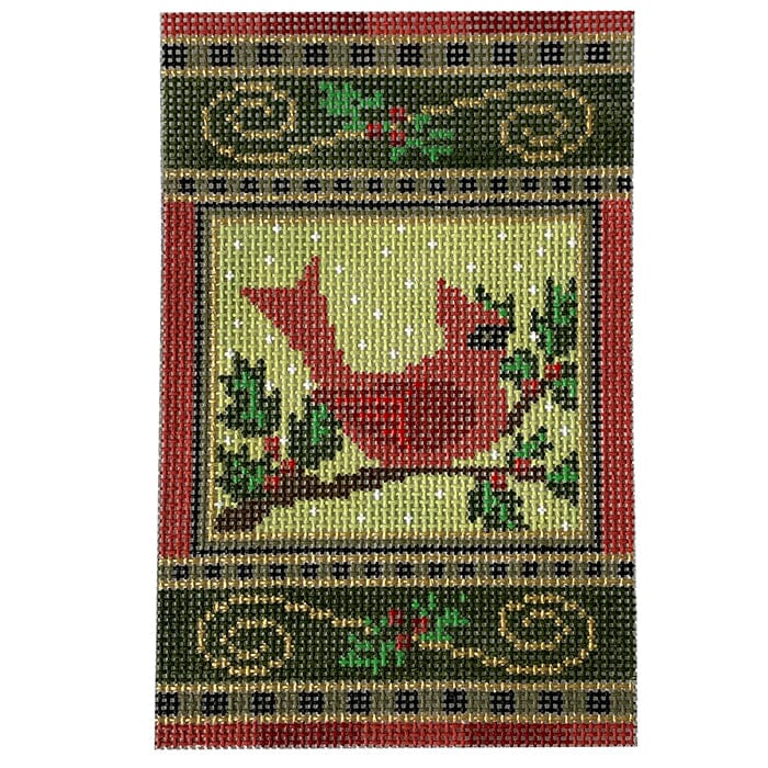 Cardinal Painted Canvas CBK Needlepoint Collections 
