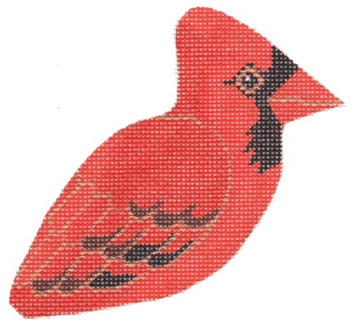 Cardinal Painted Canvas Labors of Love Needlepoint 