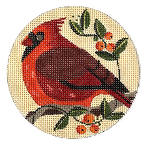 Cardinal Painted Canvas Melissa Prince Designs  - 1