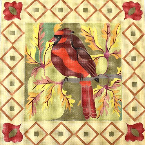 Cardinal Painted Canvas Melissa Prince Designs 