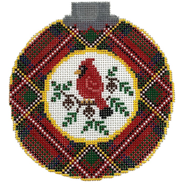 Cardinal with Royal Stewart 2 Painted Canvas CanvasWorks 
