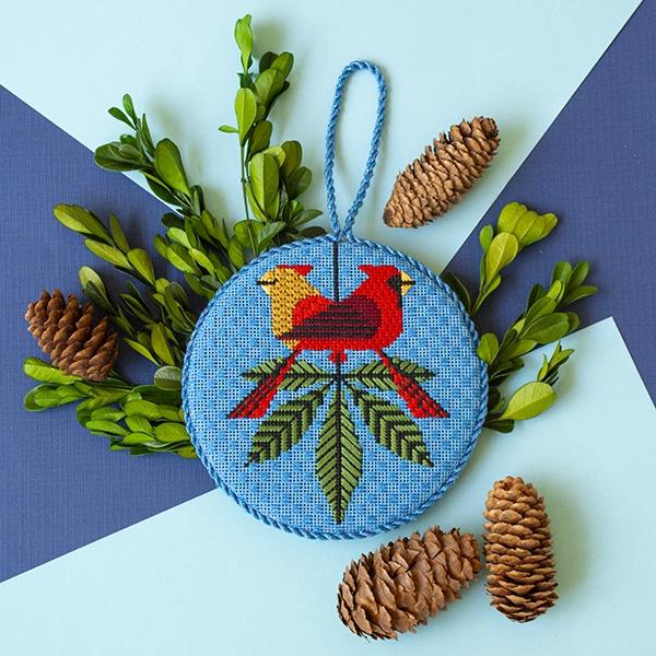 Cardinals Ornament Kit & Online Class Online Classes Charley Harper 