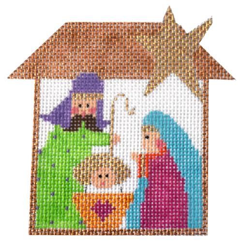 Caribbean Creche Painted Canvas The Princess & Me 
