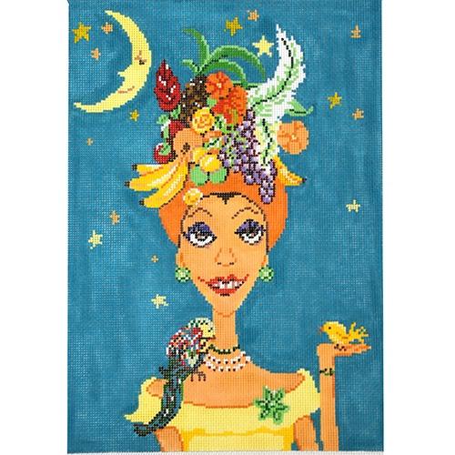 Carmen Miranda Painted Canvas The Meredith Collection 