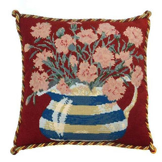 Carnation Jug Needlepoint Kit Kits Elizabeth Bradley Design 
