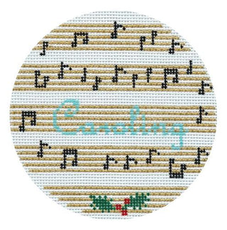 Caroling Painted Canvas The Plum Stitchery 
