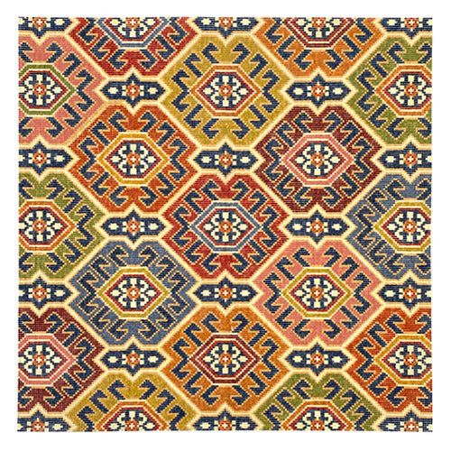 Casablanca Geometric Painted Canvas CanvasWorks  - 1