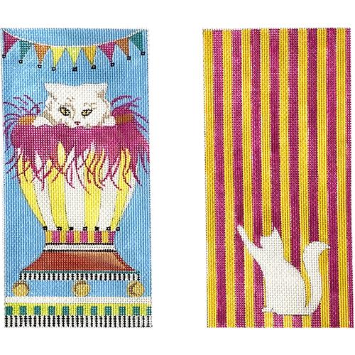 Cats Eyeglass Case Painted Canvas Colors of Praise  - 1