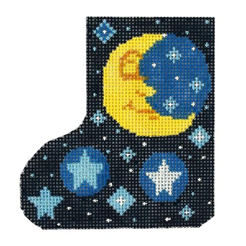 Celestial Skate Painted Canvas Shelly Tribbey  - 1