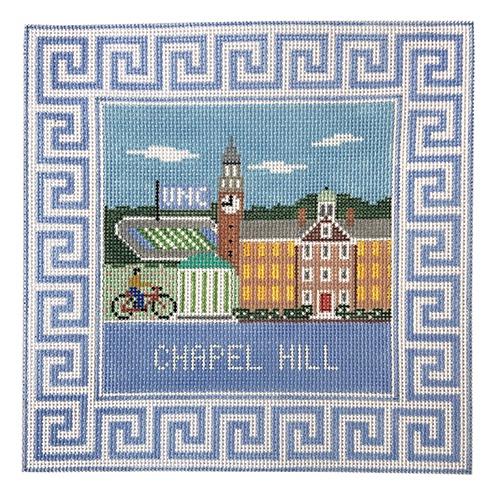 Chapel Hill Square Painted Canvas Doolittle Stitchery 