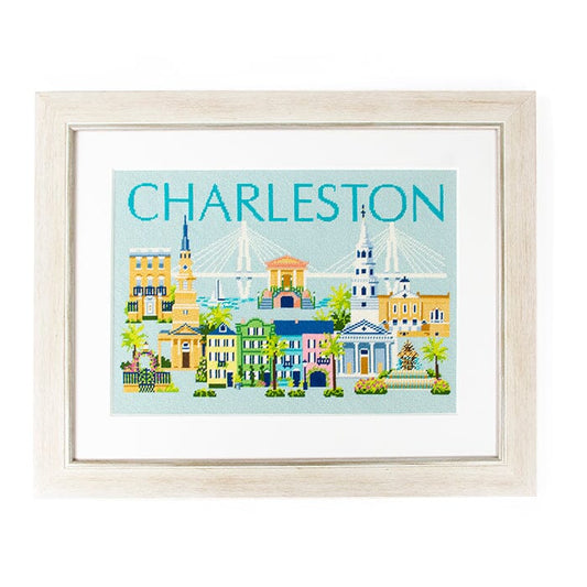 Charleston Travel Pillow Kit Kits Needlepoint To Go 