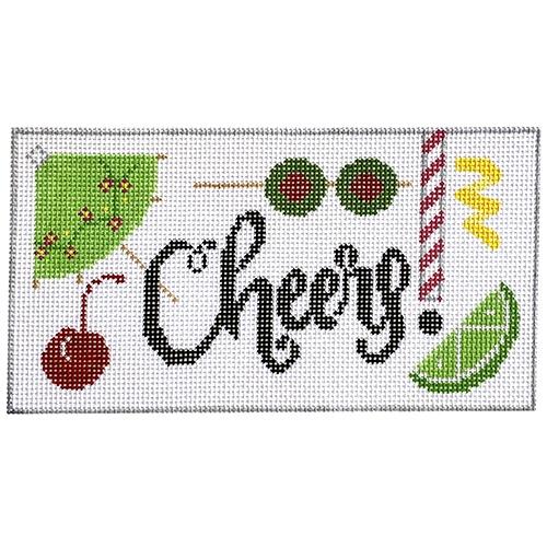 Cheers Insert Painted Canvas Rachel Donley  - 1