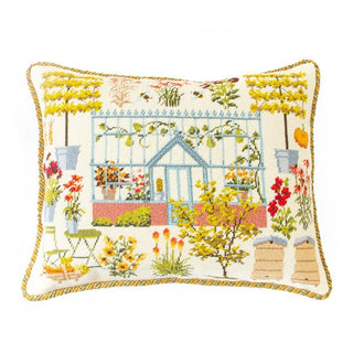 Chelsea Autumn Garden Needlepoint Kit Kits Elizabeth Bradley Design 
