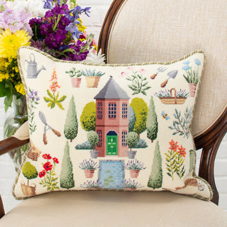 Chelsea Eccentric Garden for Elizabeth Bradley Needlepoint Kit Kits Elizabeth Bradley Design 
