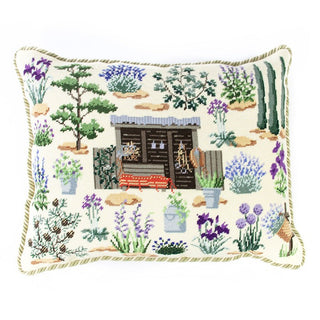 Chelsea Garden Sanctuary Needlepoint Kit Kits Elizabeth Bradley Design 
