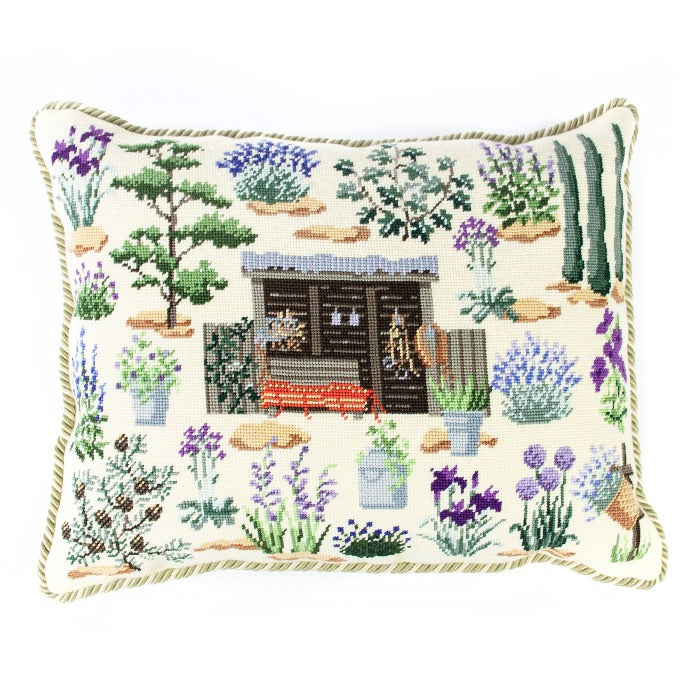 Chelsea Garden Sanctuary Needlepoint Kit Kits Elizabeth Bradley Design 
