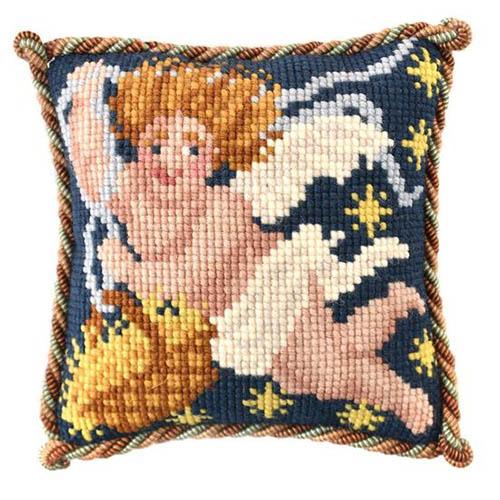 Cherub Mini Needlepoint Kit Kits Elizabeth Bradley Design 