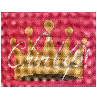 Chin Up Box Insert Painted Canvas Vallerie Needlepoint Gallery 
