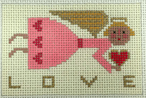 Christmas Angel - Love Painted Canvas Birds of a Feather 