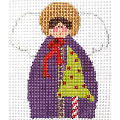 Christmas Angel Painted Canvas The Princess & Me  - 1