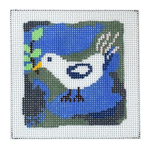Christmas Bird Painted Canvas Birds of a Feather 