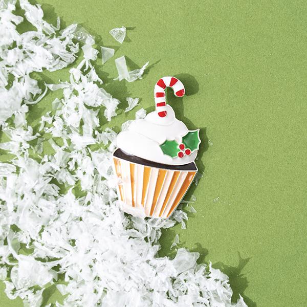 Christmas Cupcake Needleminder Accessories The Meredith Collection 