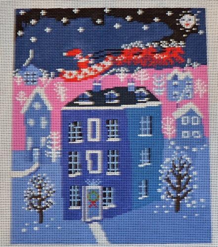 Christmas Eve Painted Canvas Birds of a Feather 
