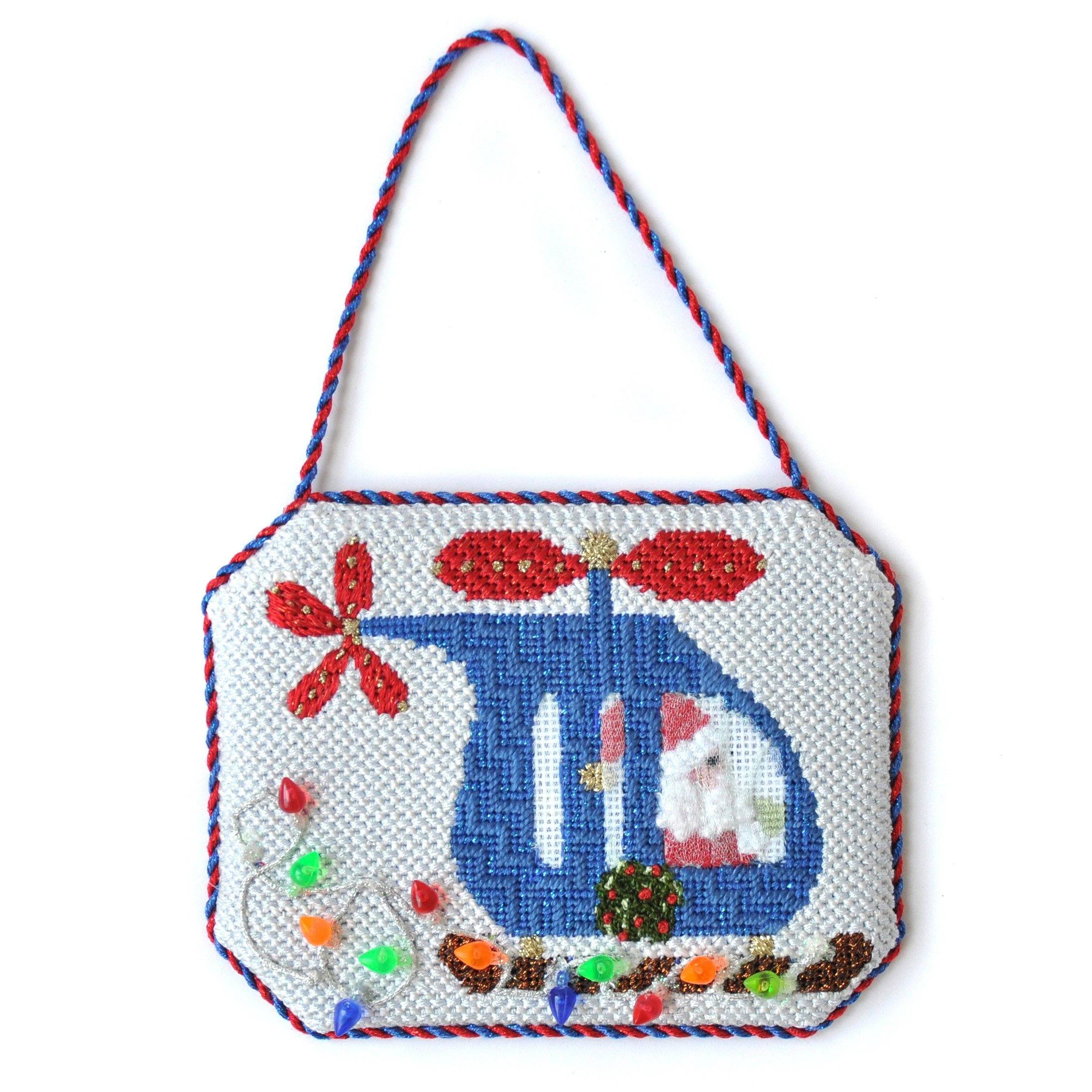 Christmas Flight of Fancy Painted Canvas The Princess & Me  - 1