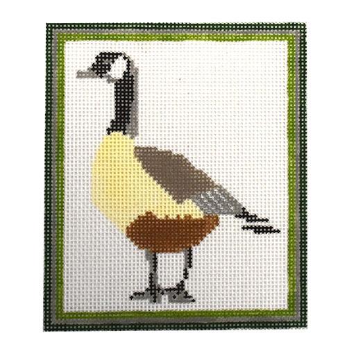 Christmas Goose Painted Canvas PIP & Roo  - 1