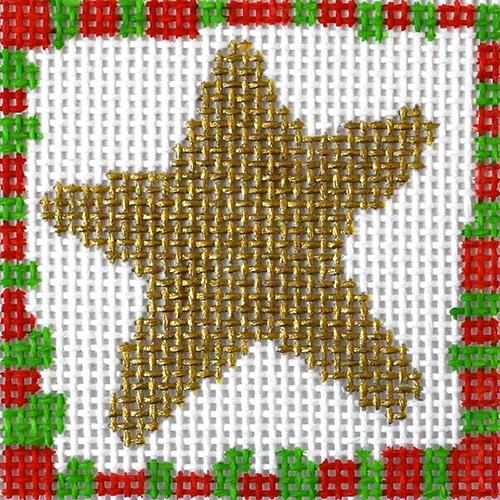 Christmas Light Painted Canvas Birds of a Feather  - 1