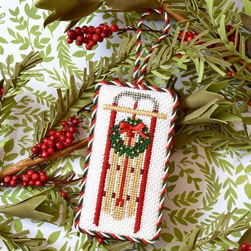 Christmas Sled Kit Kits Needlepoint.Com 
