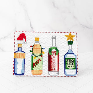 Christmas Spirits Kit Kits Walker's Needlepoint 
