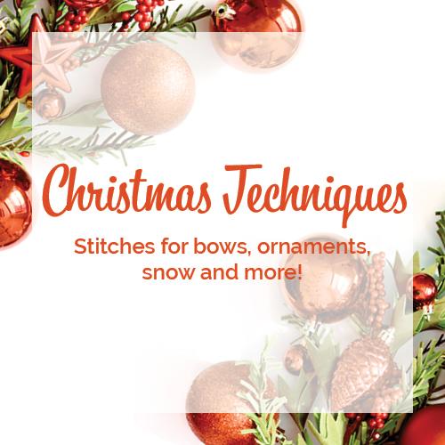Christmas Techniques Online Class Online Course Needlepoint.Com 