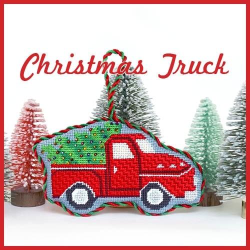 Christmas Truck Online Course Needlepoint.Com 