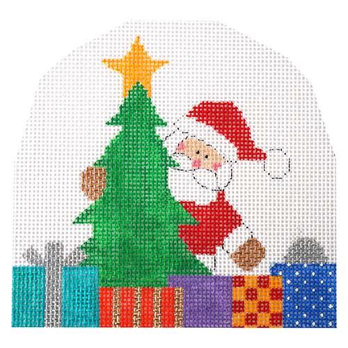 Christmas with Cameron and McKenzie Painted Canvas The Princess & Me 
