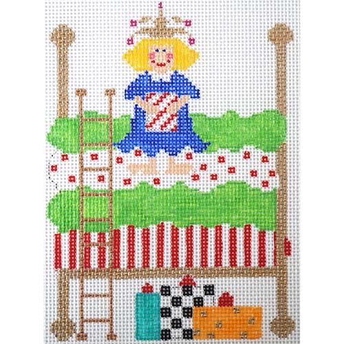 Christmas with the Princess Painted Canvas The Princess & Me  - 1