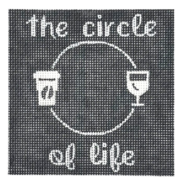 Circle of Life Painted Canvas Alice Peterson Company  - 1