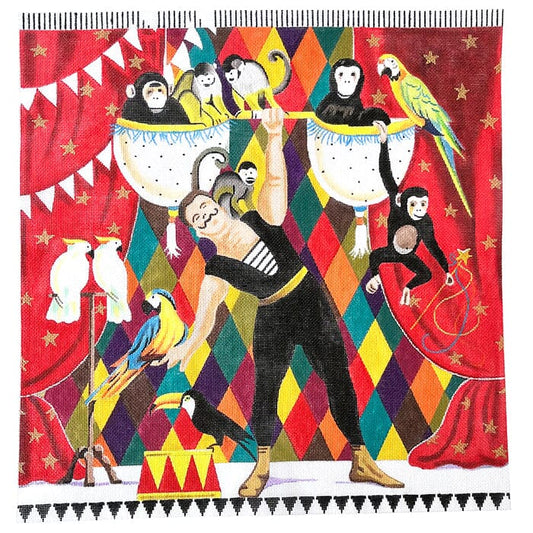 Circus Man Painted Canvas Colors of Praise 