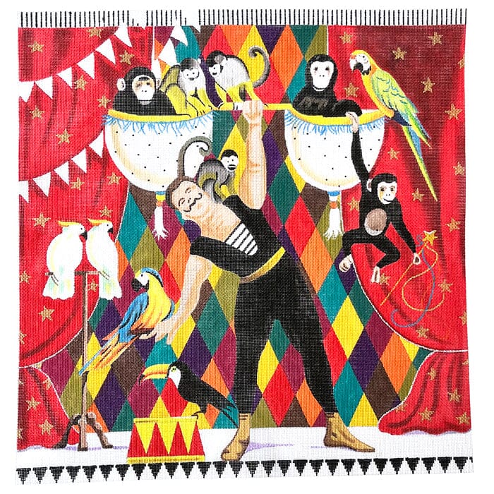 Circus Man Painted Canvas Colors of Praise 
