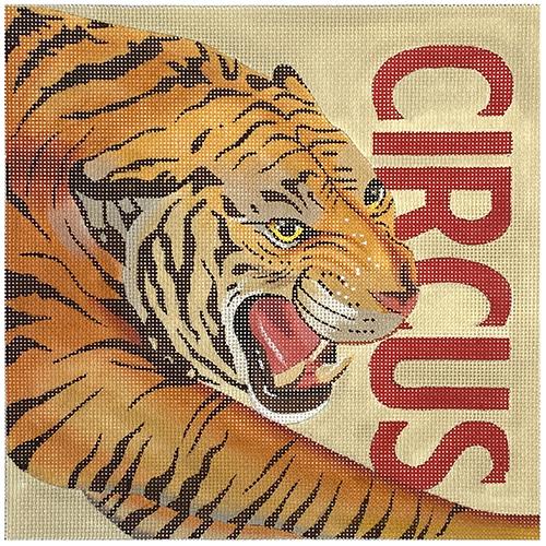 Circus Tiger Painted Canvas Colors of Praise 