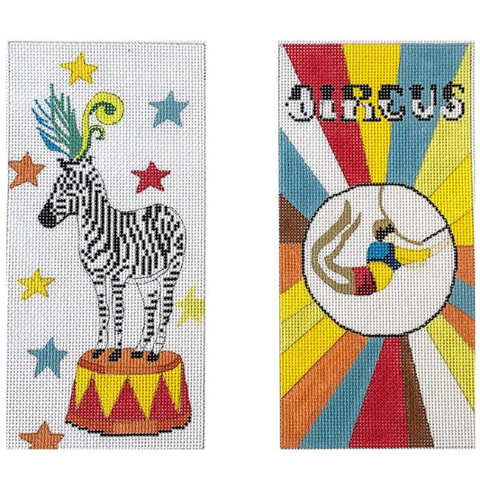 Circus Zebra Painted Canvas Colors of Praise 