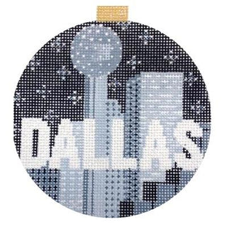 City Bauble   Dallas Painted Canvas Kirk & Bradley 
