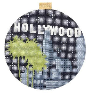 City Bauble   Hollywood Painted Canvas Kirk & Bradley 
