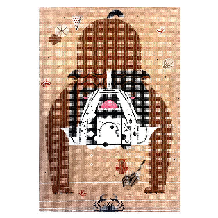 Claws Painted Canvas Charley Harper  - 1