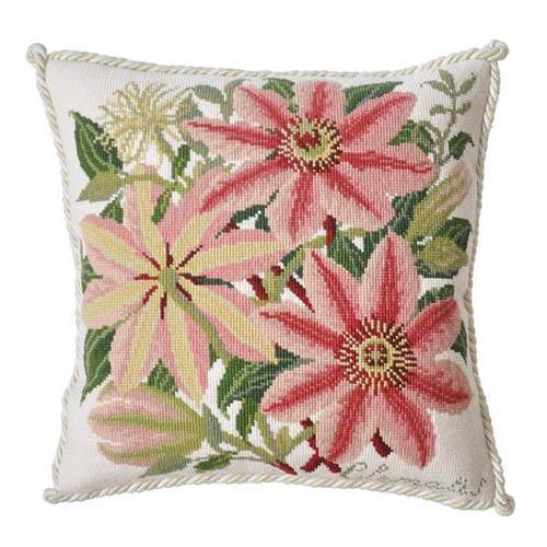 Clematis Needlepoint Kit Kits Elizabeth Bradley Design 