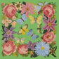 Clematis, Roses & Butterflies Needlepoint Kit Kits Elizabeth Bradley Design Grass Green 