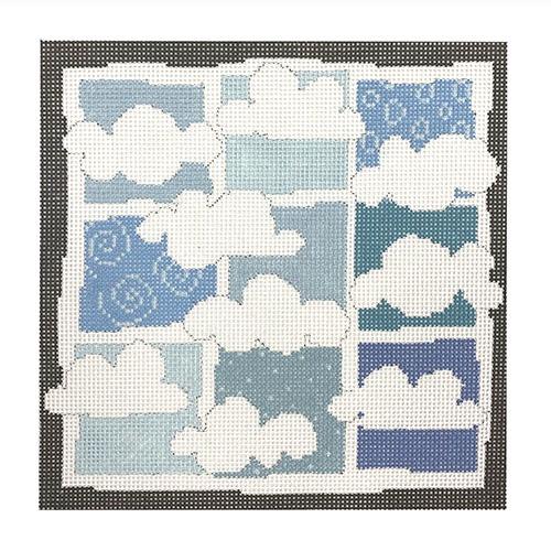 Clouds Painted Canvas Pippin  - 1