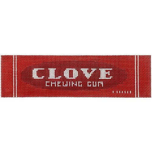 Clove Chewing Gum Painted Canvas PIP & Roo 