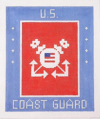 Coast Guard Painted Canvas Lee's Needle Art Inc. 